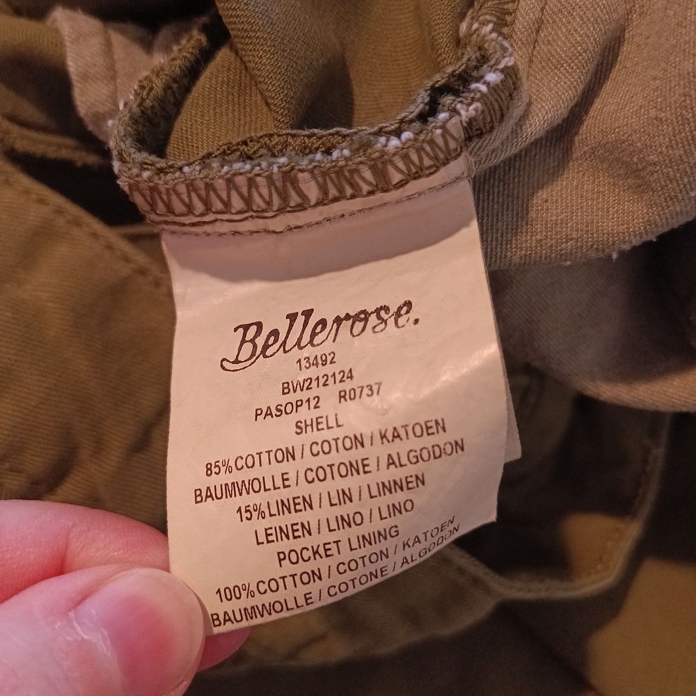 Bellerose Army Pasop Pants Green Size 3/M/8-10 - Picture 5 of 7